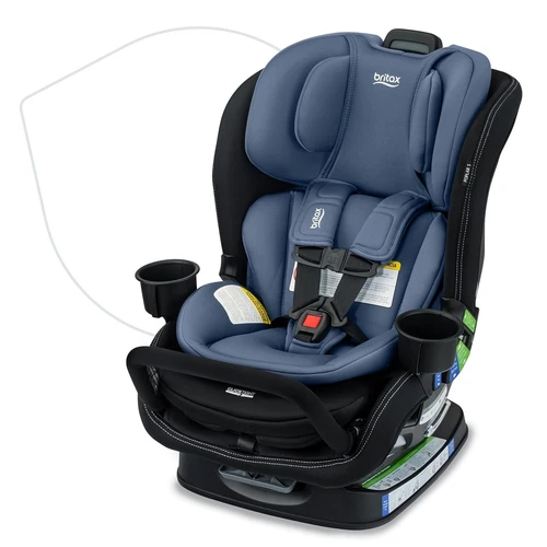 Britax Poplar S Narrow Convertible Car Seat - Arctic Onyx - Picture 1 of 11