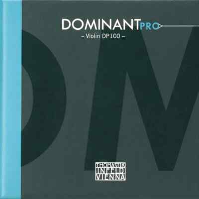 Thomastik Dominant Pro 4/4 Violin Set w/Silver D, Medium, Authorized Dealer