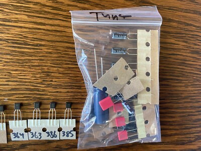156-teiliges Transistor Reparatur Set Vintage Stereo - 14 Verschiedene Typen Von OnSemi & Toshiba