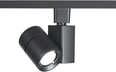 WAC Lighting Exterminator II LED Energy Star Track Head in Black Finish, 4000K