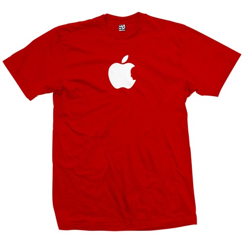 Youth Steve Jobs Tribute T-Shirt | Silhouette Apple Logo RIP Memorial Kids Tee - Picture 5 of 52