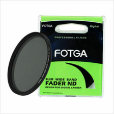FOTGA Slim Fader Variable Adjustable 52mm ND Filter ND2 to ND400 ND8 ND100