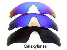 Galaxy Replacement Lenses For Oakley Radar EV Path Sunglasses Black&Blue&Green