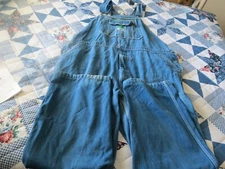 Vintage Liberty Men's Denim Bib Overalls Size 48x26