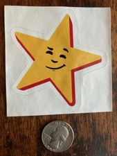 Carl's Jr. STICKER - Fast Food Chain - Hamburgers - Burgers - USA - Americana