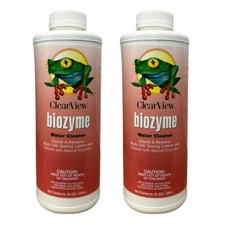 ClearView Biozyme Water Cleaner 32 Oz. OREQ | CVLBZQT12 (2 Pack)