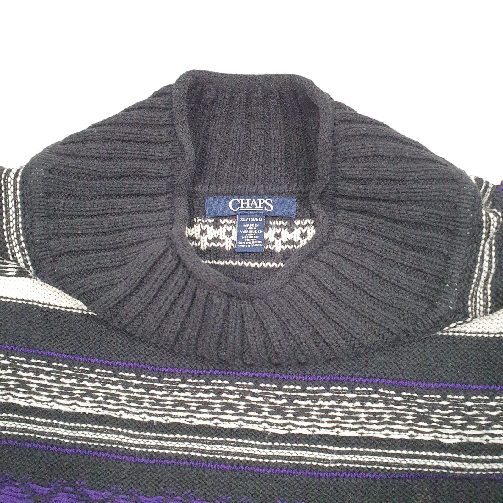 RALPH LAUREN Crewneck Knit Boat Neck Jumper Sweatshirt Womens XL image 2