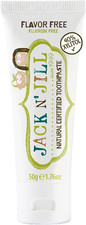 Natural Toddler Toothpaste for Baby, Kids and Infants 6 Months  Up, Fluoride Fr