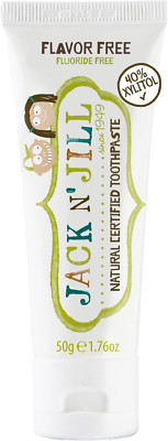 Natural Toddler Toothpaste for Baby, Kids and Infants 6 Months & Up, Fluoride Fr
