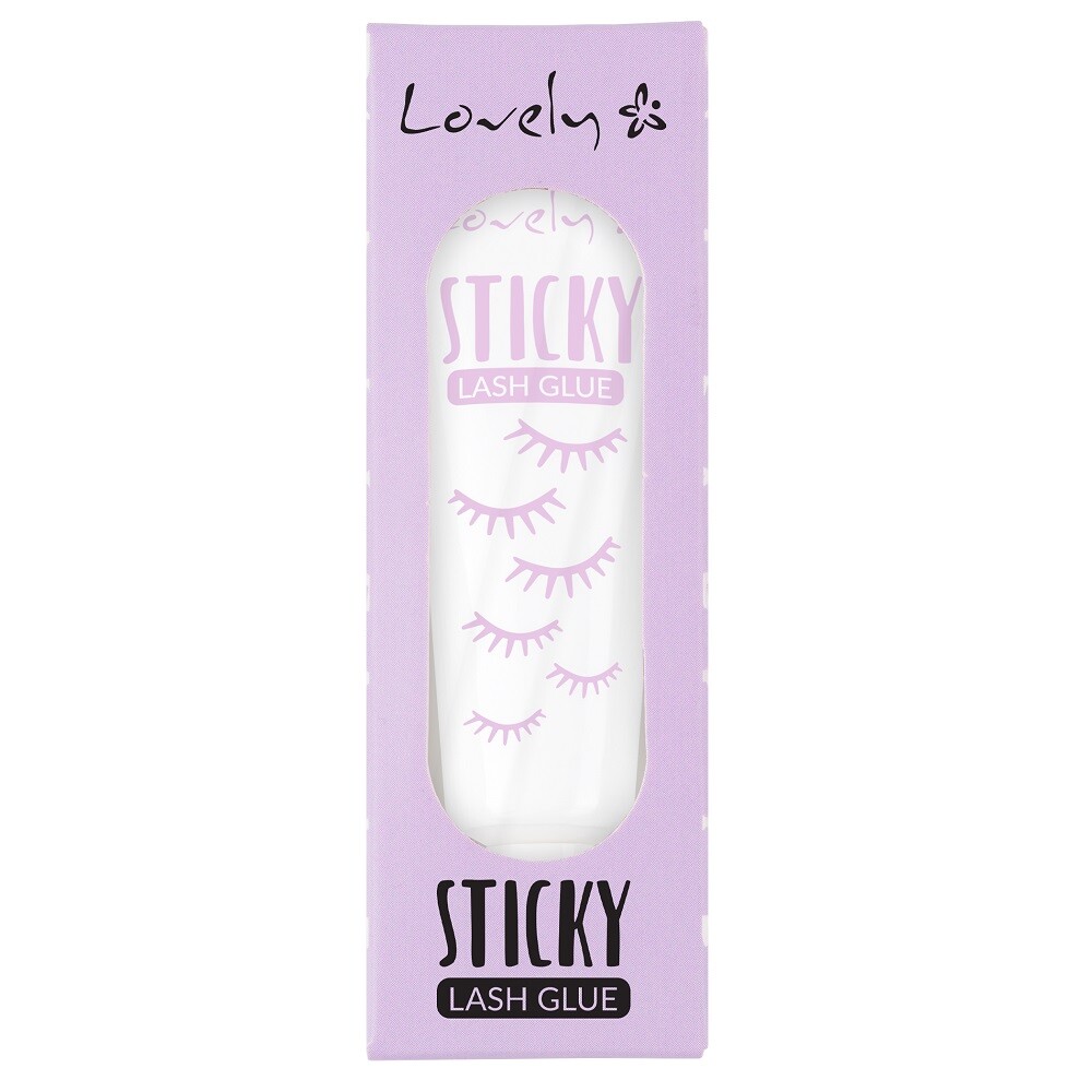 5907439136230 Липкий клей для ресниц wegański klej do sztucznych rzęs 7 г Lovely