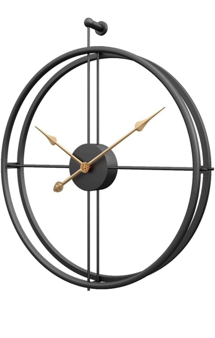 Wall Clock Large Silent Wall Clock Modern Design Clocks for Home Decor Office-image