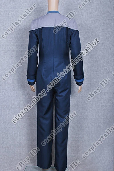 Uniforme Se Ajusta a Star Trek La Próxima Generación Disfraz Deanna Troi Halloween Foto 3 de 4