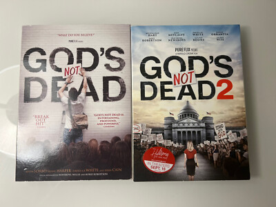 God's Not Dead (DVD, 2014) & God’s Not Dead 2 (2016) Set of 2 ...