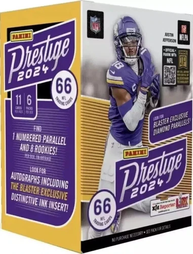 2024 Panini Prestige Football Factory Sealed Blaster Box