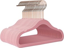 Kids Hangers Velvet 50 Pack-14 InchKids Hangers for ClothesBaby Clothes Hange...