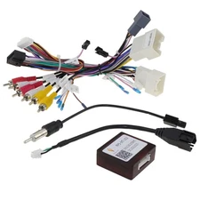 16pin Car Stereo Wiring Harness Adapter with Canbus Box for Mitsubishi Outlan...