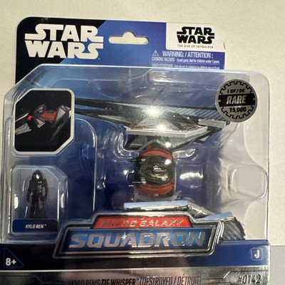 Star Wars Micro Galaxy Squadron Kylo Ren´s Tie Whisper - RARE 1/15000