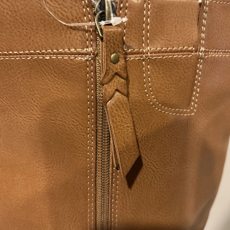 Botas hasta la rodilla Ana Ludwig coñac de cuero para mujer talla 10 M nuevas sin caja” Foto 3 de 4