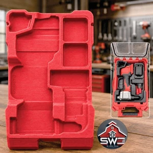 Insert Organizer for Milwaukee Packout 8435 for M12 Rivet Tool 2550