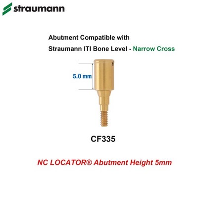 Fit Zest Locator Abutment & Male Processing Caps Hiossen Straumann Nobel Zimmer