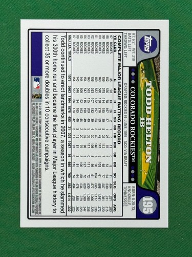 2008 Topps Series One Baseball #166 - 330 PICK YOUR CARD COMPLETE YOUR SET - Picture 60 of 310