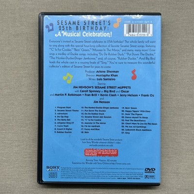 123 Sesame Street 25 Wonderful Years - A Musical Celebration (DVD
