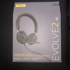 NEU Jabra Evolve2 40 SE Stereo-Headset USB-C OVP Kabel MS Teams zertifiziert