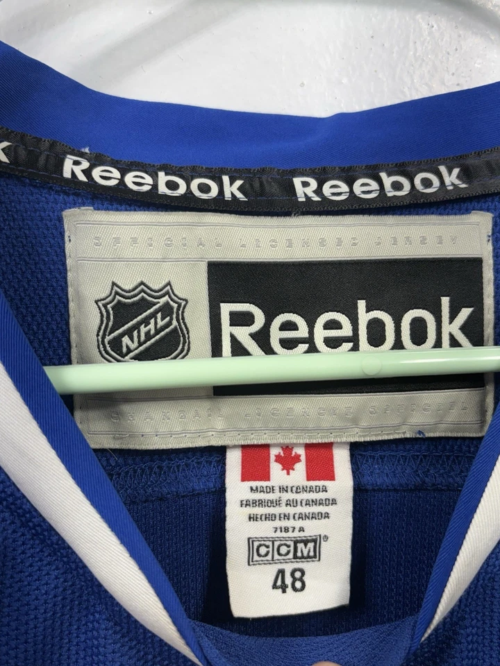 Camiseta deportiva NHL Reebok Vancouver Canucks Chris Higgins para hombre talla 48 hecha en Canadá Foto 4 de 4