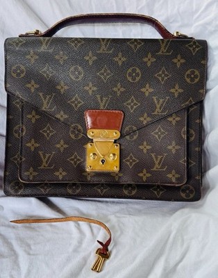 Louis Vuitton Monceau LV Monogram Handtasche 2 Schlüssel Tasche