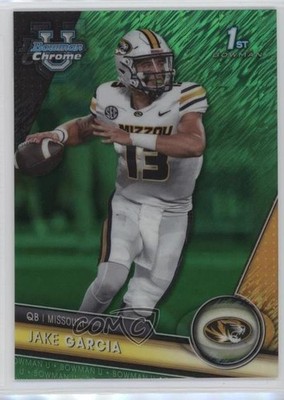 2023 Bowman U Chrome Green Shimmer Refractor 62/99 Jake Garcia #99 ms9