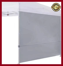 Instant Canopy Sunwall Tent 10x10 For Outdoor Use Sun Shade Camping Beach Gazebo