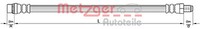 Metzger Bremsschlauch FüR Renault Kangoo Express FW0/1_ 1.5 Dci 90 KW0/1_ 1.6