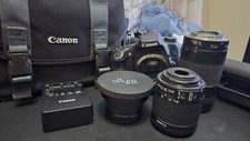 Canon EOS 70D - Great Condition, 2 Lenses  Camera bag included Outstanding   