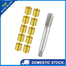 Universal Spark Plug Thread Repair Tools Kit Metal Pack of 1