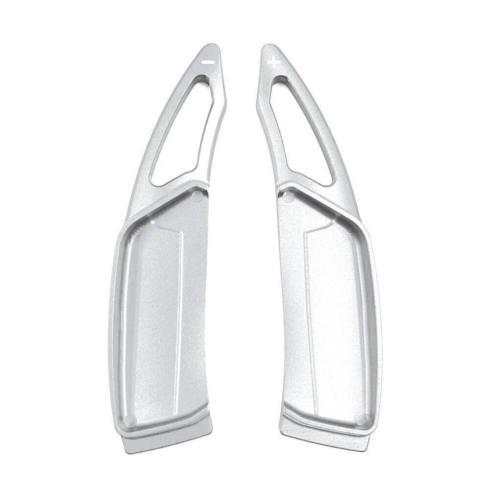 Steering Wheel Paddle Shifter Extension For Peugeot 508 2008 3008 5008 GT Silver - Imagem 2 de 4