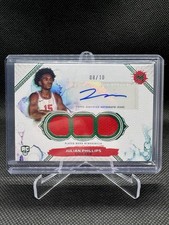 2023-24 Topps Motif Julian Philllips Rookie Triple Relic Auto Card RC #8/10