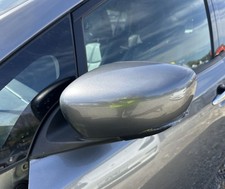 NISSAN LEAF DOOR WING MIRROR LEFT GREY KAD FOLD CAMERA BLIND SPOT 2017-2024