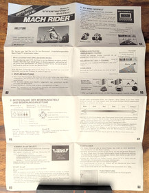 Sammlerzustand ! MACH RIDER - Small Box Nintendo NES Spiel Entertainment System