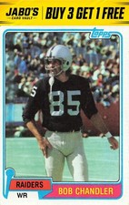 1981 Topps #308 Bob Chandler Vintage Football Card