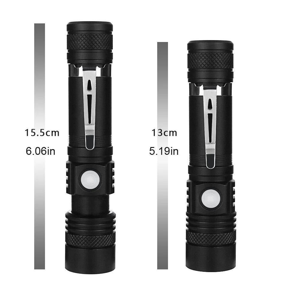 90 degree usb rechargeable flashlight Streamlight PolyTac 90 LED, Orange