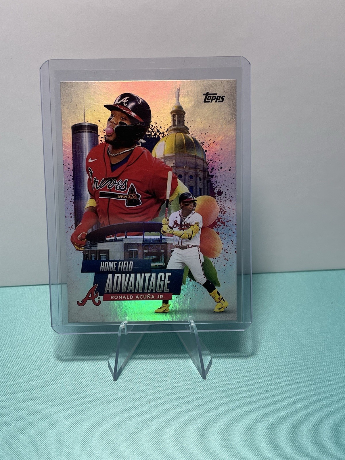 Topps series2 アクーニャ HOME FIELD ADVANTAGE topps 2025 series2