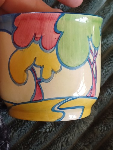 Original And Very Very Rare Clarice Cliff Fantasque sugar Bowl - Picture 18 of 21