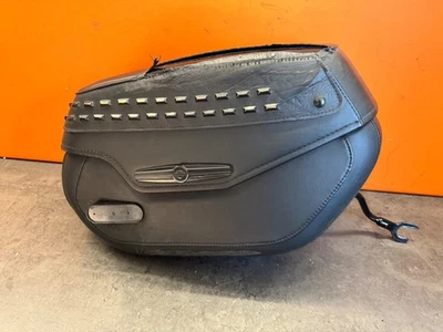 Bastler Leder Satteltasche RECHTS Tasche Koffer Harley Davidson Heritage - Bild 1 von 4
