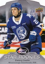 2022-23 Upper Deck CHL Star Rookies #CSR-42 Zakary Lavoie