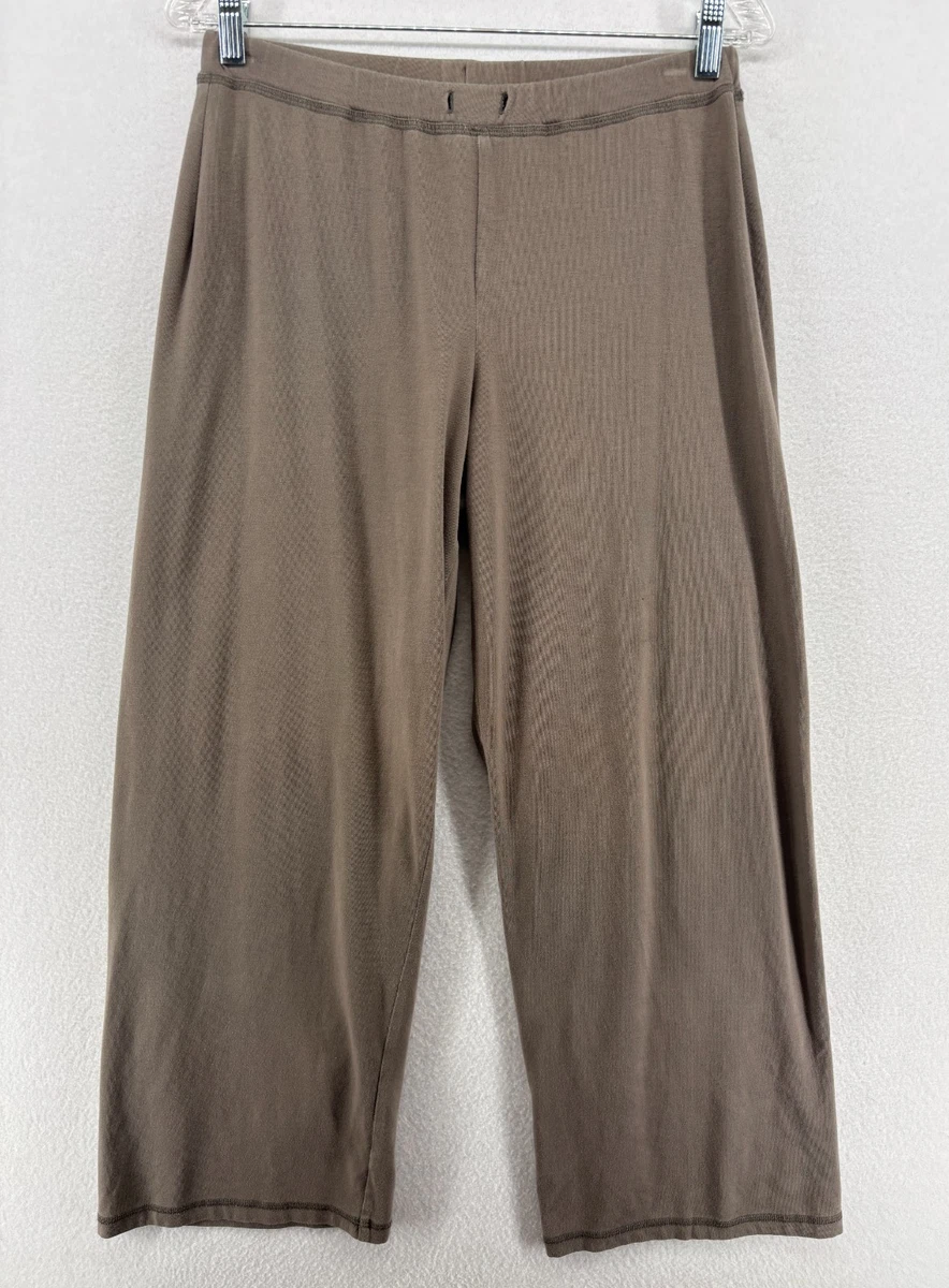 Gray Wide-Leg Linen Pants for Women for sale | eBay