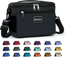 Lunch Box for Men/Women, Small Insulated Lunch Bag, Leak-Proof Soft Cooler Tote 