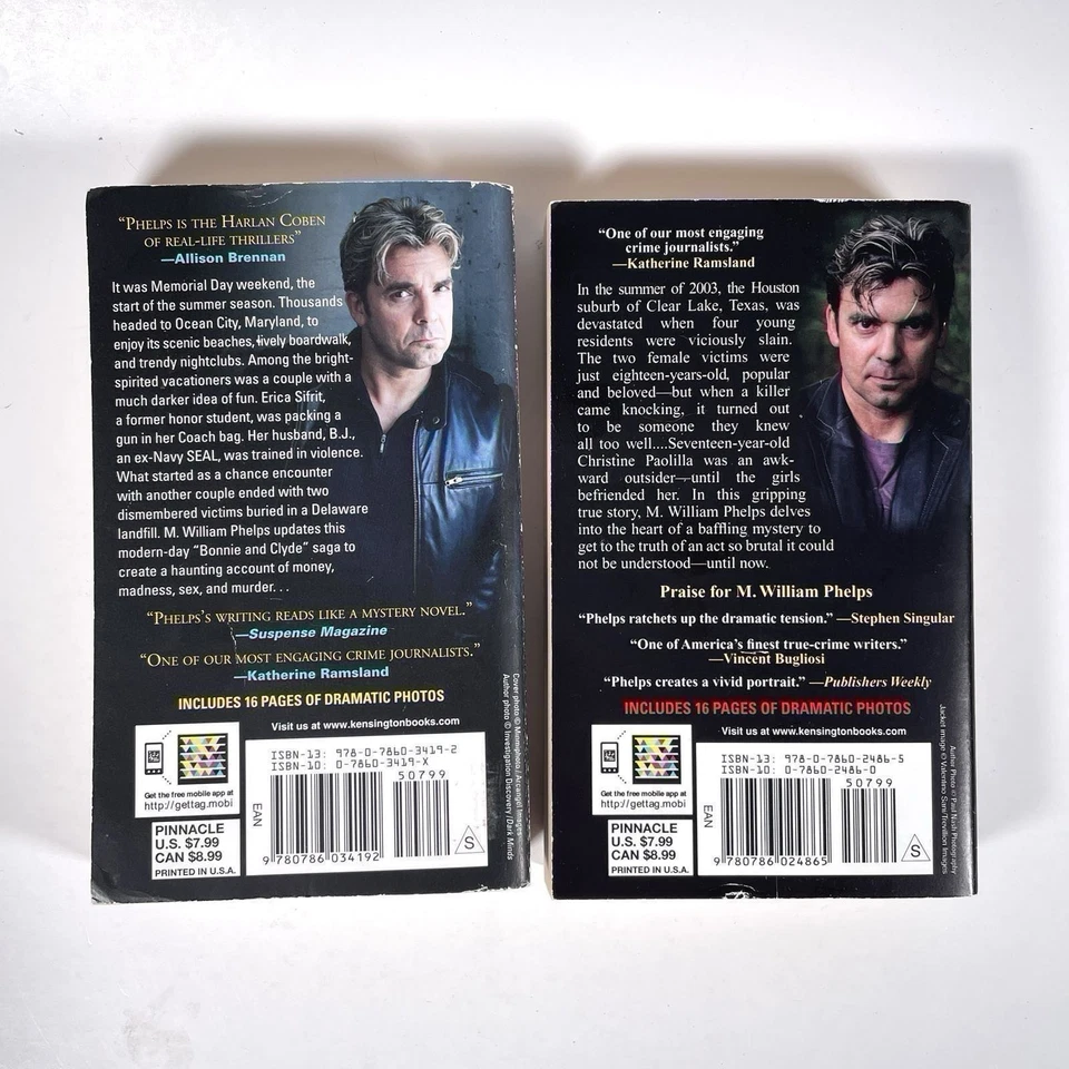 Lot of 7 True Crime Mass Market Paperback Books - M. William Phelps & More! - Image 4 of 4