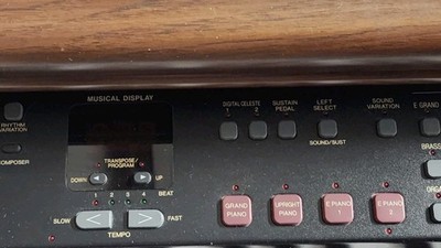 Electric Piano: Technics,Model#SX-PR250-MM,1990s, Diff.Piano Types