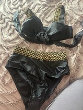 Black Bikini Brand New Size L