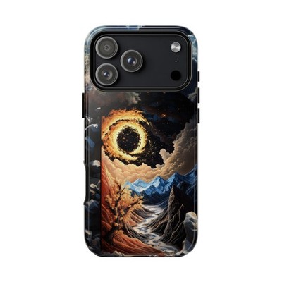 Phone Ink - Case for iPhone/Galaxy/Pixel - Eternity Mountain Dreamscape